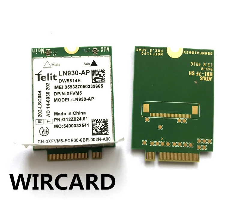 New LN930-AP DW5814E 4G Module FDD-LTE 4G Card for Dell Laptop