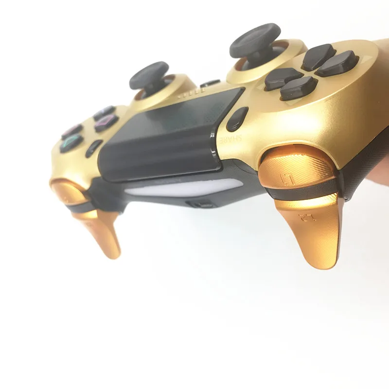 Металлическая алюминиевая кнопка удлинитель для PS4 V1 L1 R1 L2 R2 сменная контроллеров