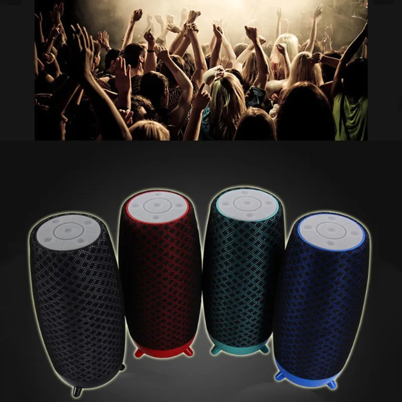 

10W True Wireless Bluetooth Speaker For Mobile Phones Dual Loudspeaker 1800mah Power Bank Support TF Card FM Radio