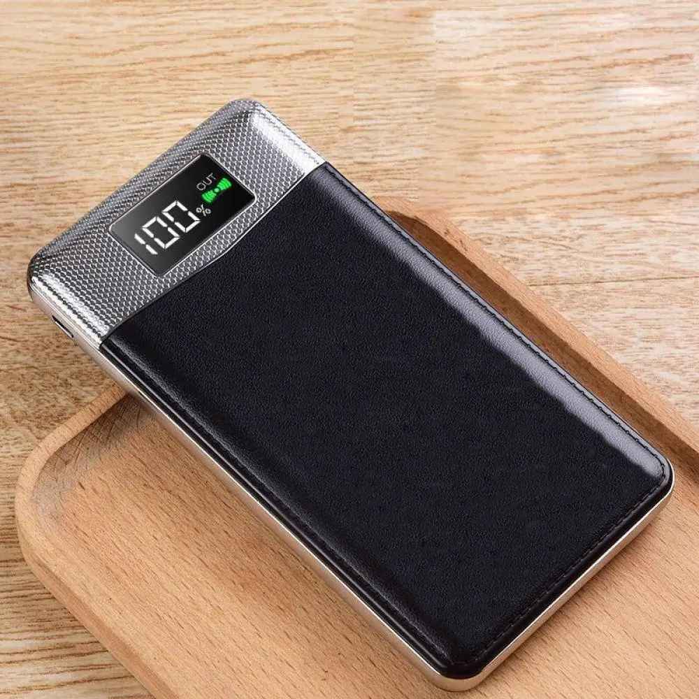 

20000 mAh Large Capacity Fashion New Powerbank Output Power Bank Portable Charger External Battery for MP4 Xiaomi MI iPhone