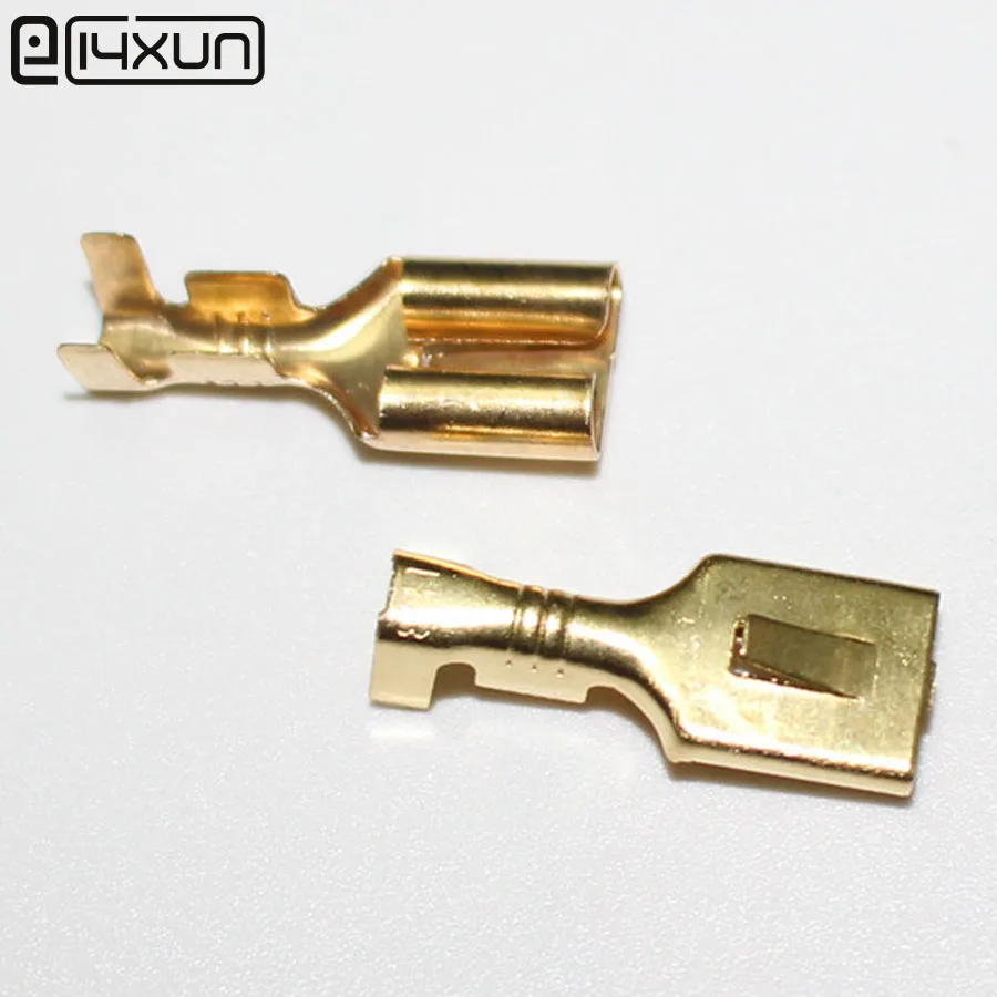 50 шт. соединители для автомобильных клемм 6 3 мм|car amplifier connector|car speaker connectorcar battery