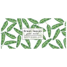 Защитная Мода универсальный модный скандинавский лист пылезащитный чехол ткань накидка на Холодильник чехол для стиральной машины для дома