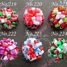 100 шт. волосы цветок лук хитрый лук волос бант аксессуары chrvron волосы Луки