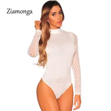 Ziamonga,, брендовый сексуальный комбинезон, комбинезон, женский, черный, белый, полый, с длинным рукавом, сетчатый, облегающий, комбинезон, стрейч, боди, для женщин