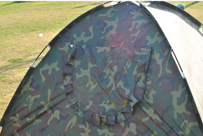 VILEAD Outdoor Camping Camouflage Tent 3-4 People Camping Tent Ultraviolet-proof Spacious and Good Ventilation Stabilization VILEAD Outdoor Camping Camouflage Tent 3-4 People Camping Tent Ultraviolet-proof Spacious and Good Ventilation Stabilization