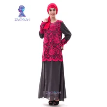 Zakiyyah A003 New Elegant Chiffon font b Islamic b font Dress womans plus size abayas muslim