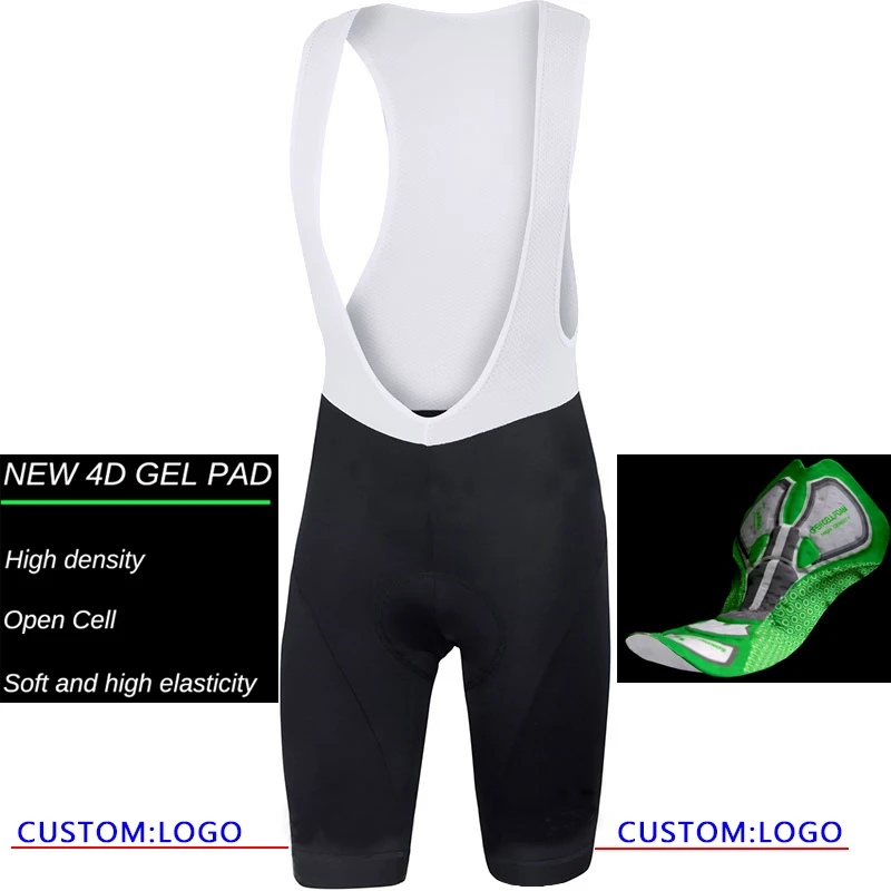 Bib shorts bike mtb bycicle cycling bib shorts triatlon NEW 4D GEL PAD