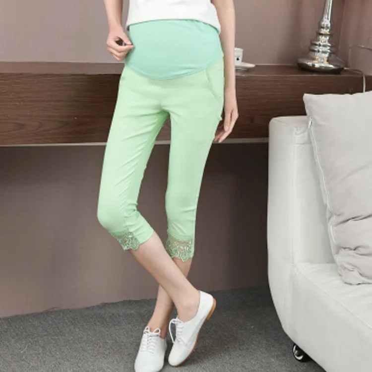 NEW Fashion Maternity Pants summer Maternity Trousers High waisted Pregnancy Trousers for pregnant women pregnancy clothes