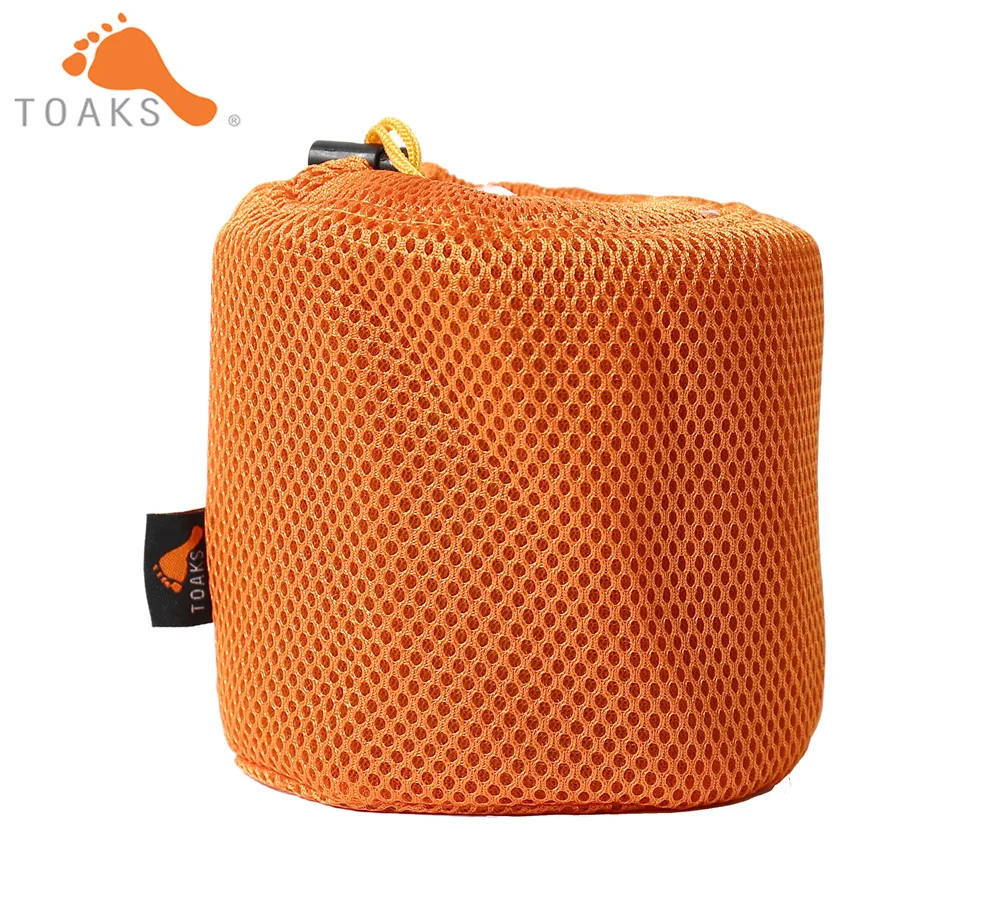 TOAKS POT-1100 puro titanio ultraligero al aire libre con tapa y mango plegable Camping vajilla 1100 ml 136G