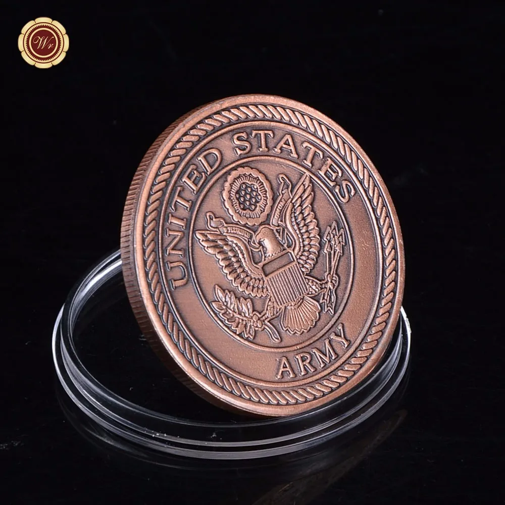 Новые продукты античная латунь пластина монета Необычные США армейская монета американский солдат сувенирная монета для коллекции