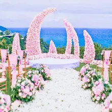 15pcs Sheer Organza Chair Sash Bow For Cover Banquet Wedding Party Event Xmas Decoration Supply Home textiles Free Shipping