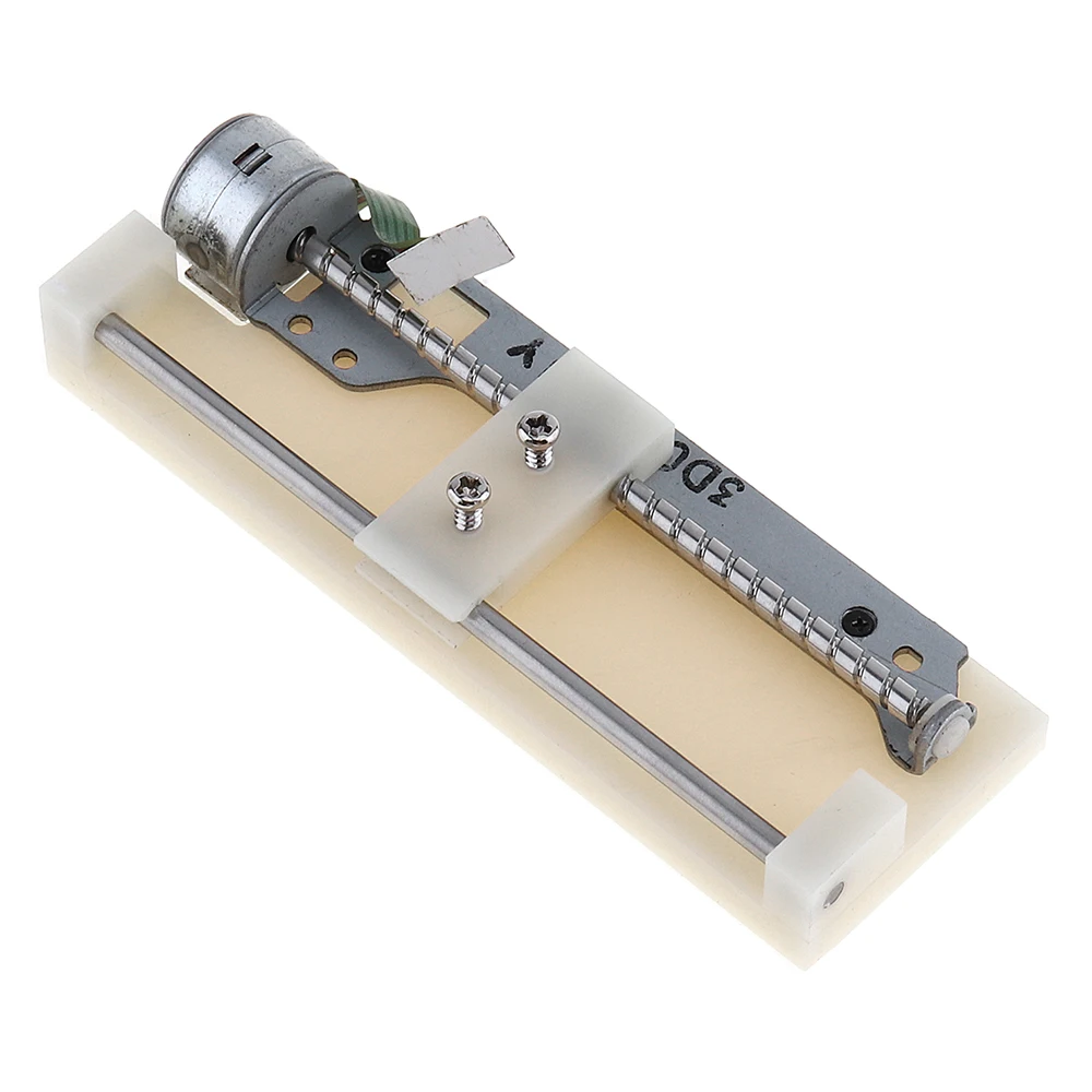 

90mm Mini Step Angle Motor Optical Drive Sliding Table with Nut Slider and 2 Phase 4 Wire for Laser Engraving Machine