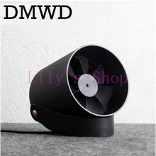DMWD настольный USB мини-кондиционер вентилятор портативный вентиляционный вентилятор Охлаждающие вентиляторы Регулируемая скорость охладитель офис