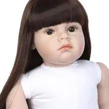 2" 70 см Силиконовая детская кукла-реборн/Реалистичная девочка принцесса куклы reborn Детские комплекты