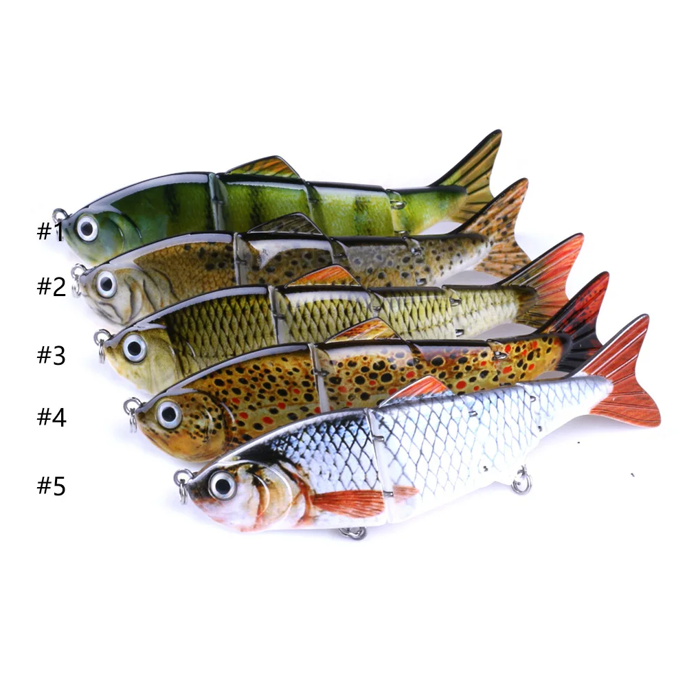 HENGJIA 1 шт. 16 8 г 4 шарнирных секции Рыболовная Приманка minnow рыболовная вобль