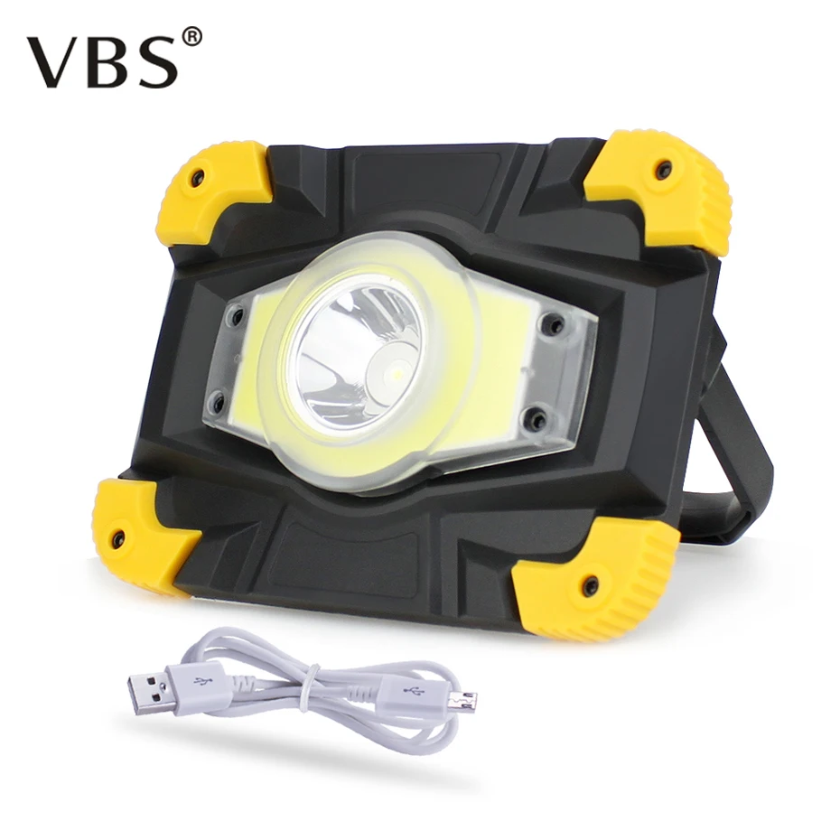 

20W COB LED Work Light Rechargeable Searchlight Portable FloodLight USB Spotlight Outdoor Lamp For Hunting Camping Led Latern