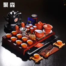 Поли Сен чайник чайный набор фиолетовая чашка чайник чайные сервизы Чай дерево специальное предложение