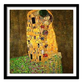 

Gustav Klimt Kiss 5d Diamond Painting Pattern full diamond Embroidery,Cross Stitch kits for Christmas gift ,art,3d,free shipping