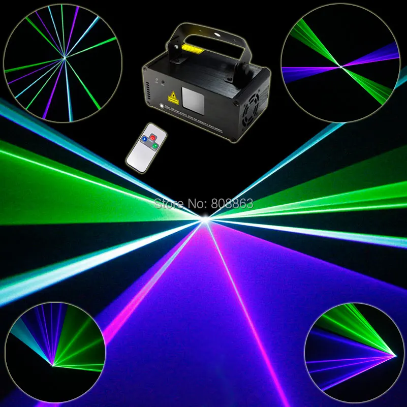 

New Green Blue Cyan Laser Line Beam Scans Remote DJ Dance Bar Coffee Shop Xmas Party Disco DMX512 Lighting Light System Show D76