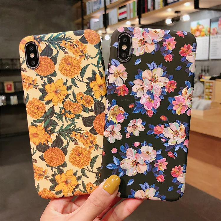 Чехлы для Xiaomi mi 8 Lite/8/9/9 SE/Redmi Note 7/Note 5/Redmi 8/8 Pro/6 pro с желтыми цветами и зелеными