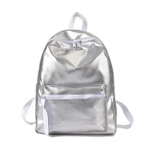 Casual Backpack Female Brief Design Soft PU Leather School Bag Women Backpacks Solid Shoulder Bag Ladies Travel Back Pack