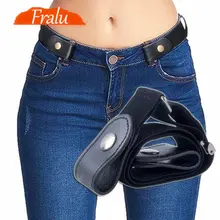 Ceinture sans boucle pour pantalon Jean, robes, ceinture élastique extensible sans boucle pour femmes/hommes, ceinture de taille sans renflement, sans tracas