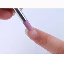 HUAMIANLI 1 шт. дизайн ногтей Полировка ручка для удаления кутикулы кварцевые маникюрная пилка инструменты F2HW