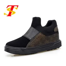 New Fashion Shoes Men Ankle Boots Unisex Breathable Casual Shoes Platform Slip-on Footwear Couple Shoes Zapatillas Hombre