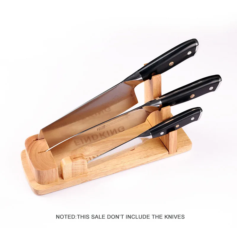 Findking Универсальный держатель для ножей из древесины дуба 28*10*1 5 см|knife stand|knife