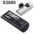X3000 de Doble lente de Cámara de 2.7 “TFT LCD Del Coche DVR con el GPS y G-sensor 3D Zoom Digital dashCam cámara de Vídeo Grabación Del Ciclo