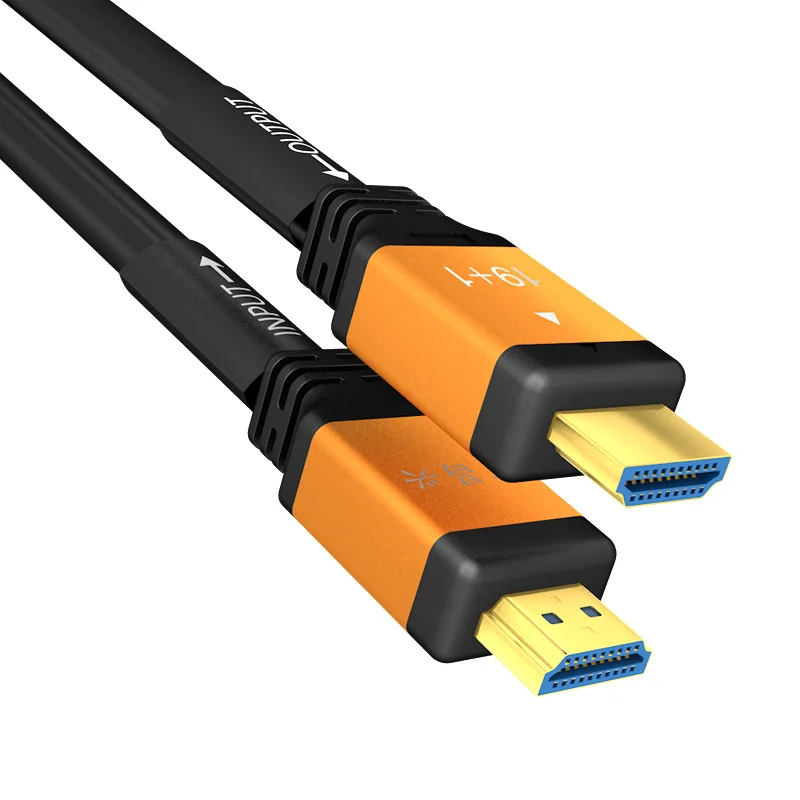 GCX 4K HDMI в HDMI 2,0 кабель HDR 3D металлический корпус с усилителем для разветвителя переключатель проектор ТВ PS3 компьютерный кабель HDMI 50 м