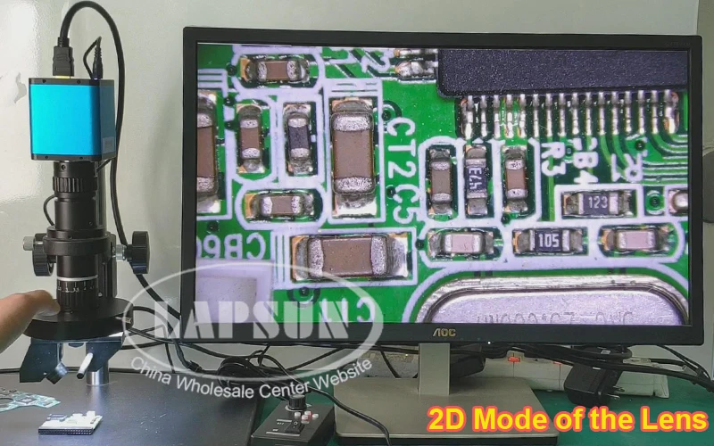 Цифровой микроскоп SONY IMX290 3D стерео/2D фотообъектив 1080P @ 60FPS HDMI Промышленная