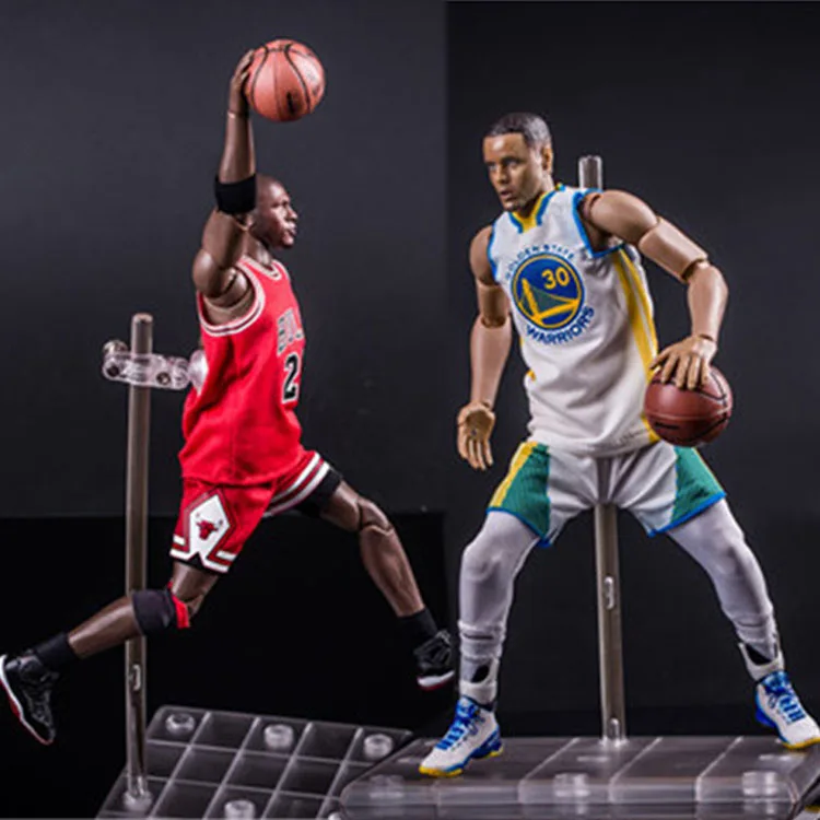 

Michael Jordan Chicago BULLS Stephen Curry Kobe Wall Action Figure Toy PVC 1:9 Collection Model Dolls Action Figure Toys