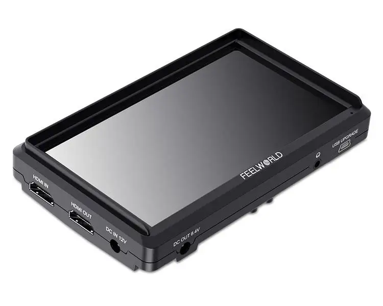 FEELWORLD FW568 5 дюймов 4 K DSLR камера полевой монитор IPS Full HD 1920x1080 Поддержка HDMI вход выход