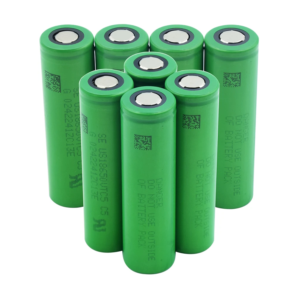 Литиевый Li-po аккумулятор 2600 mAh VTC5 30A Высокая сливная 18650 литий-ионная аккумуляторная батарея для лазерный светодиодный фонарик батареи - Цвет: 8 Pcs