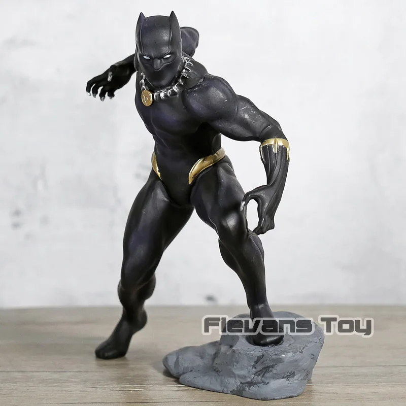 Marvel Мстители серии Черная пантера ARTFX + Статуя супер герой ПВХ фигурку Коллекционная модель детские игрушки