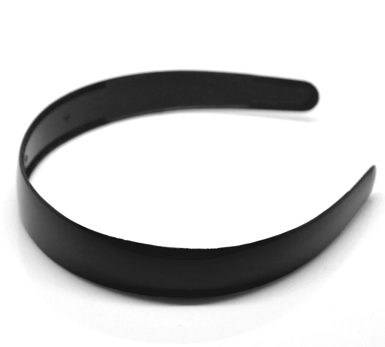 

1pc HOT New Practical Beautiful Lady Black Plastic Hairband wide women's girls Headband free shipping