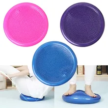 33x33 см надувной Массажный мяч для йоги прочный Универсальный спортивный тренажерный зал фитнес-йога стабильный баланс дисковый Массажный коврик-подушка