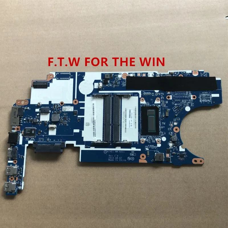 AIVE1 NM A211 для Lenovo ThinkPad E450 placa материнская плата ноутбука I5 5200U 100% probado|Материнские