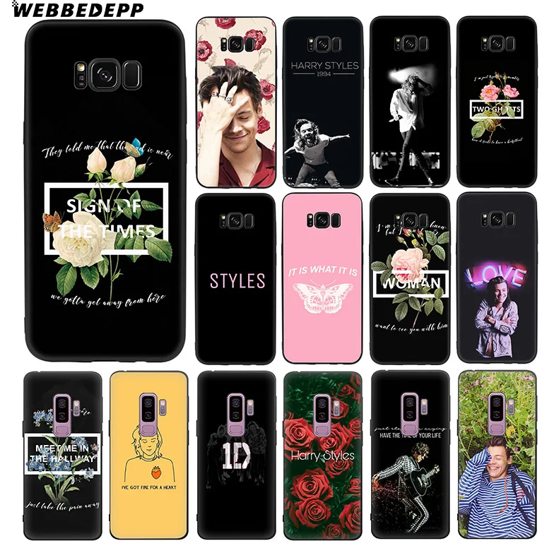 WEBBEDEPP One Direction 1D harry Styles Мягкий силиконовый чехол из ТПУ для Samsung Galaxy S10 S10e S9 S8 Plus S7 S6