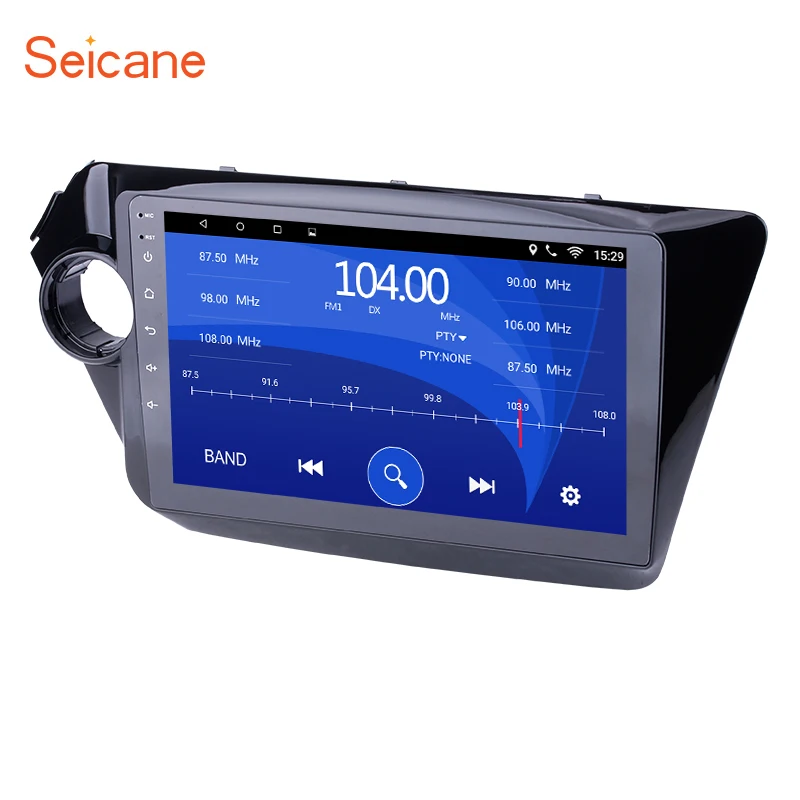 

Seicane 9" Touchscreen Radio GPS Navigation Android 8.1 2din Mirror Link Stereo for 2011 2012-2015 KIA K2 with Bluetooth WIFI