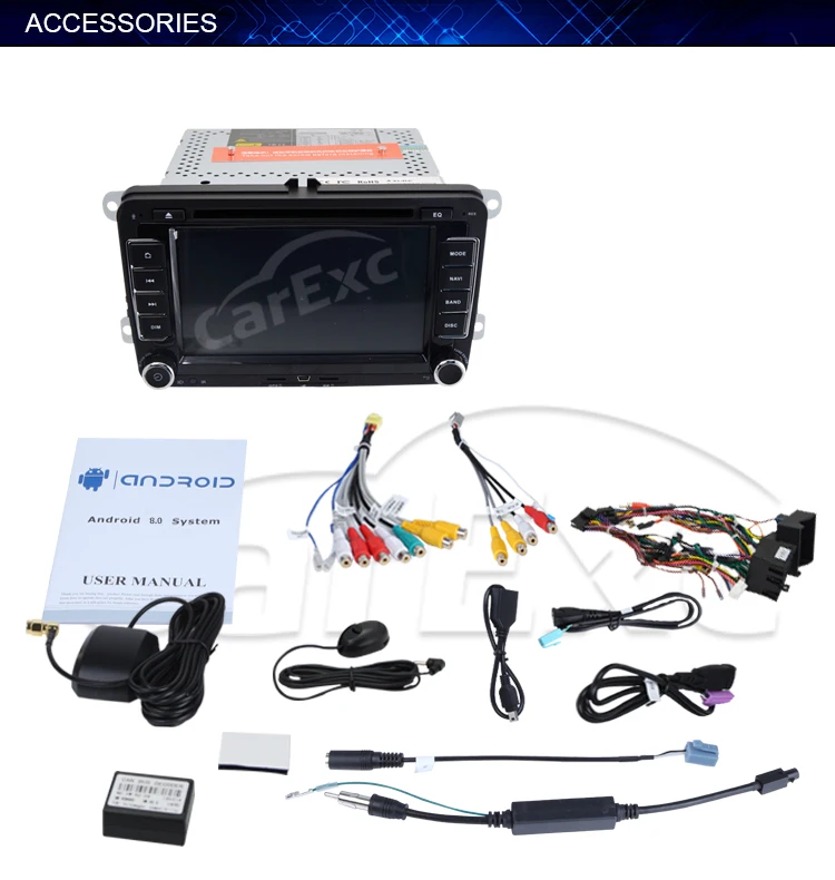 Flash Deal 7 Inch Android 9.0 2 Din Car DVD Player For VW Golf Tiguan Skoda Fabia Rapid Seat Leon Skoda CANBUS Wifi GPS BT USB Radio 29