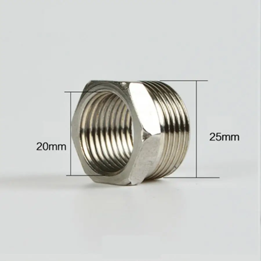 3/4 &quotBSP Мужской поворот 1/2&quot BSP Female201 фитинги из нержавеющей стали Шестигранная