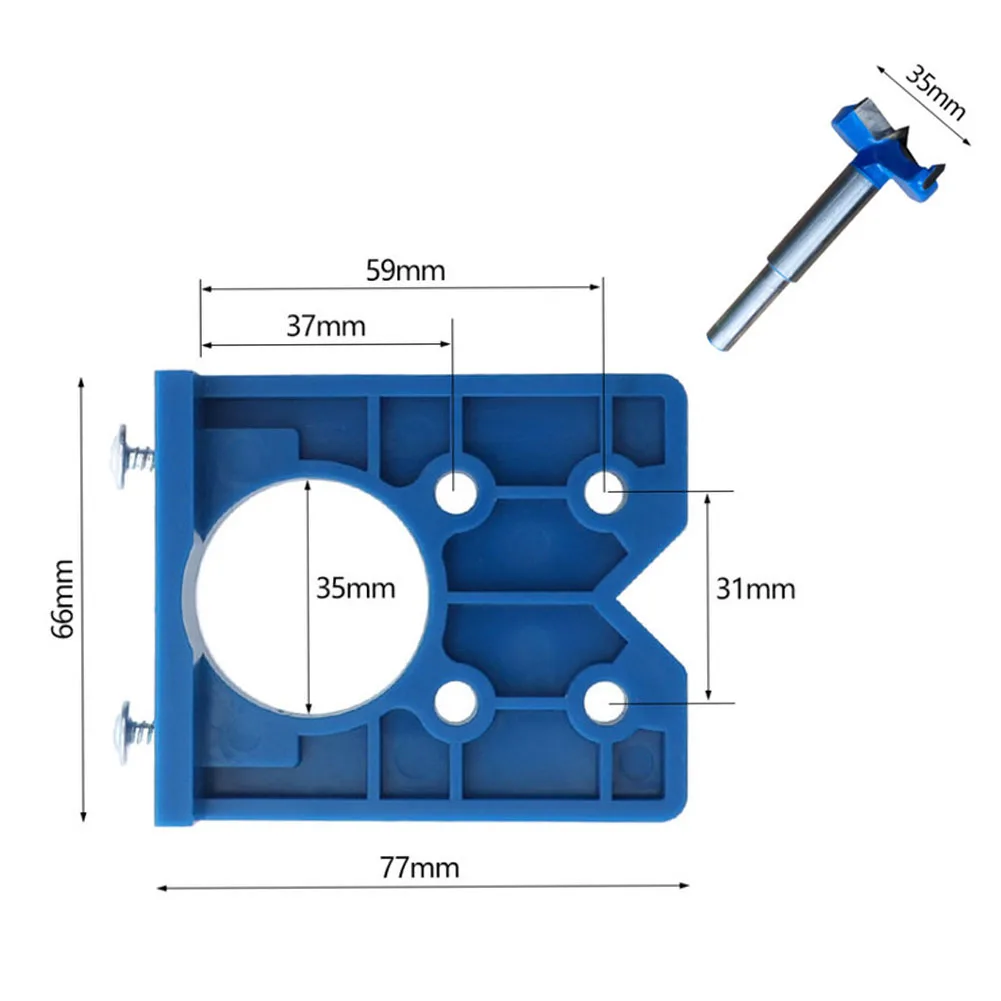 35 мм точный инструмент для открывания отверстий DIY шарнир сверлильный кондуктор потайная направляющая дверная пила аксессуары для шкафа ударопрочный монтажный локатор