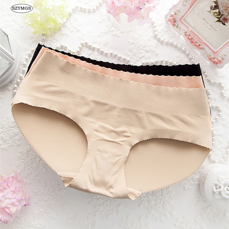 Buy SZYMGS Raised buttocks Panties heavyweight Hip
