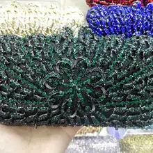 Socialite металлический жесткий чехол женские прозрачные клатчи с кристаллами вечерние сумки женские открытые Свадебные вечерние сумки для выпускного вечера Сумочка Кошелек 88606