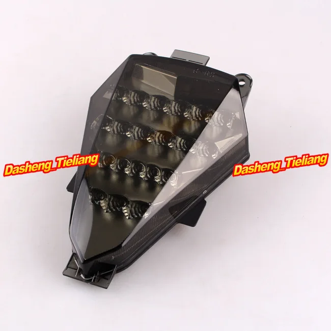 

For YAMAHA YZF R6 2008-2013 Integrated Motorcycle LED Rear Tail Light Turn Signal Smoke