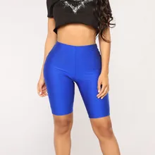 Женские модные однотонные эластичные летние шорты для занятий спортом, для активного отдыха, для бега, тянущиеся, дышащие, удобные, Szorty