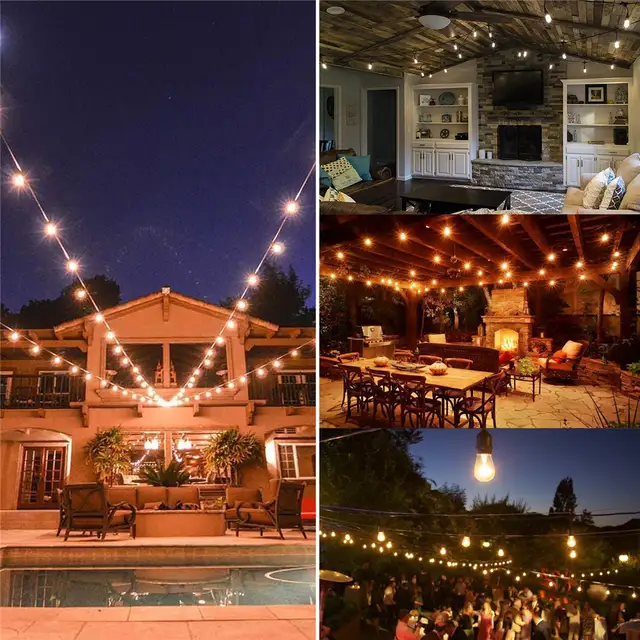 Online Waterproof 7m 12 Bulbs Led String Lights Indoor Bulbs Led String Lights Indoor