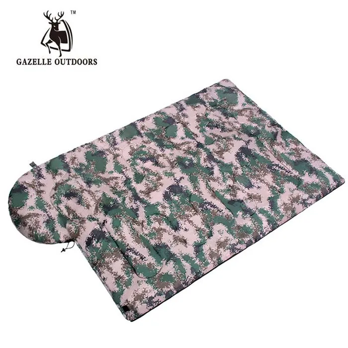 

Outdoor camping sleeping bag thick Digital Camouflage envelope and sleeping bags